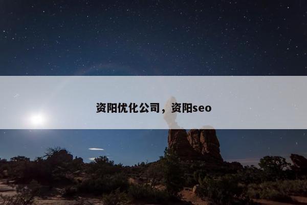 资阳优化公司，资阳seo