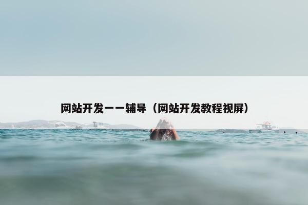 网站开发一一辅导（网站开发教程视屏）