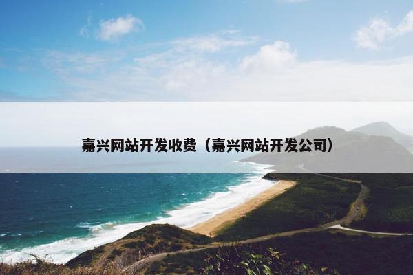 嘉兴网站开发收费（嘉兴网站开发公司）