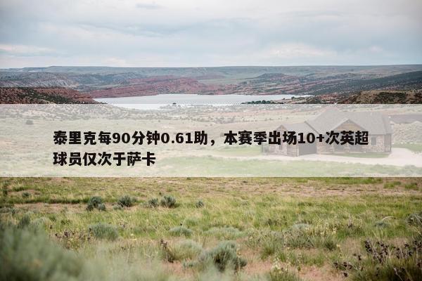 泰里克每90分钟0.61助，本赛季出场10+次英超球员仅次于萨卡