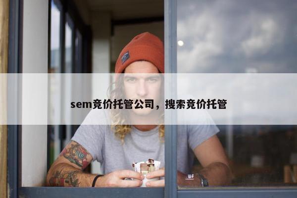 sem竞价托管公司，搜索竞价托管