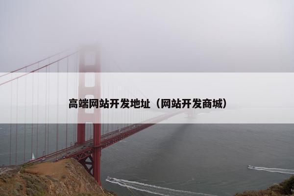 高端网站开发地址（网站开发商城）