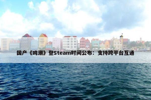 国产《鸣潮》登Steam时间公布：支持跨平台互通